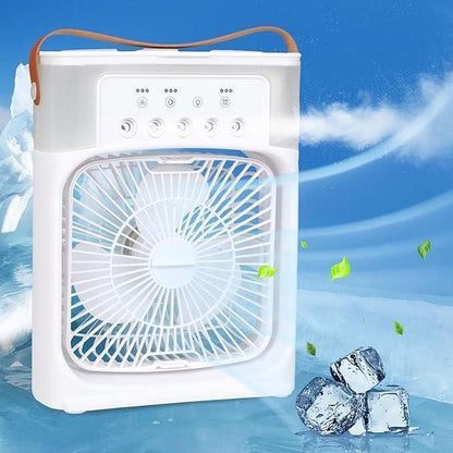 Fan Air Cooler fan USB Electric Fan with Ice-Water Humidifier