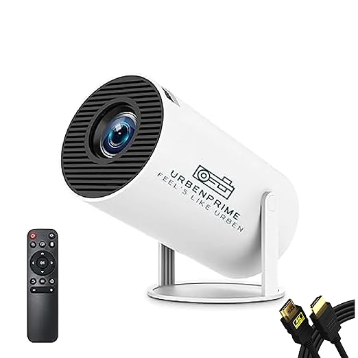 HDPrime Andriod 5G WiFi Home Projector,