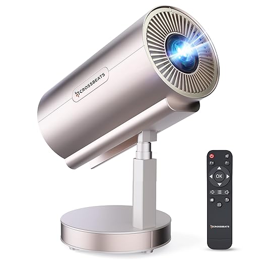 HD Lumex Smart Projector 4k Ultra HD| Mini Projector for Room Support 1080P |Upto 14000 Lumens
